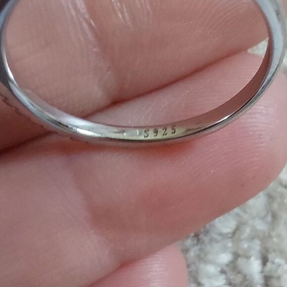 1 Carat Ice Cut Rectangular Moissanite 925 Silver Engagement Wedding Ring - Picture 11 of 13